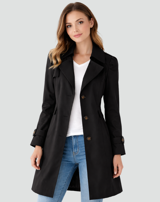 Slim Fit Lightweight Trench
