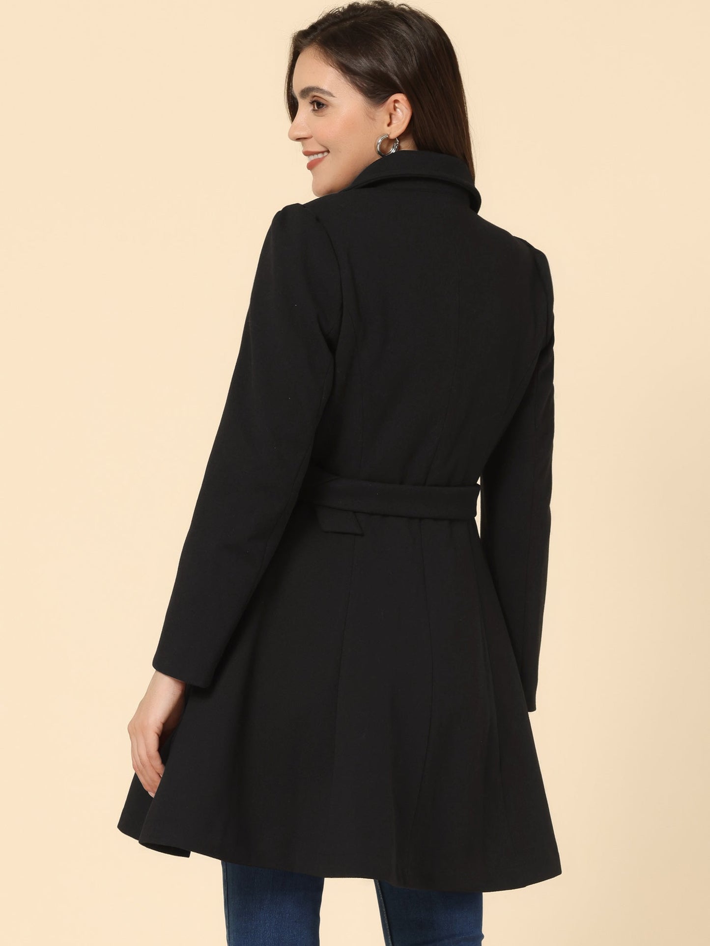 Chic Double-Breasted Trench Coat