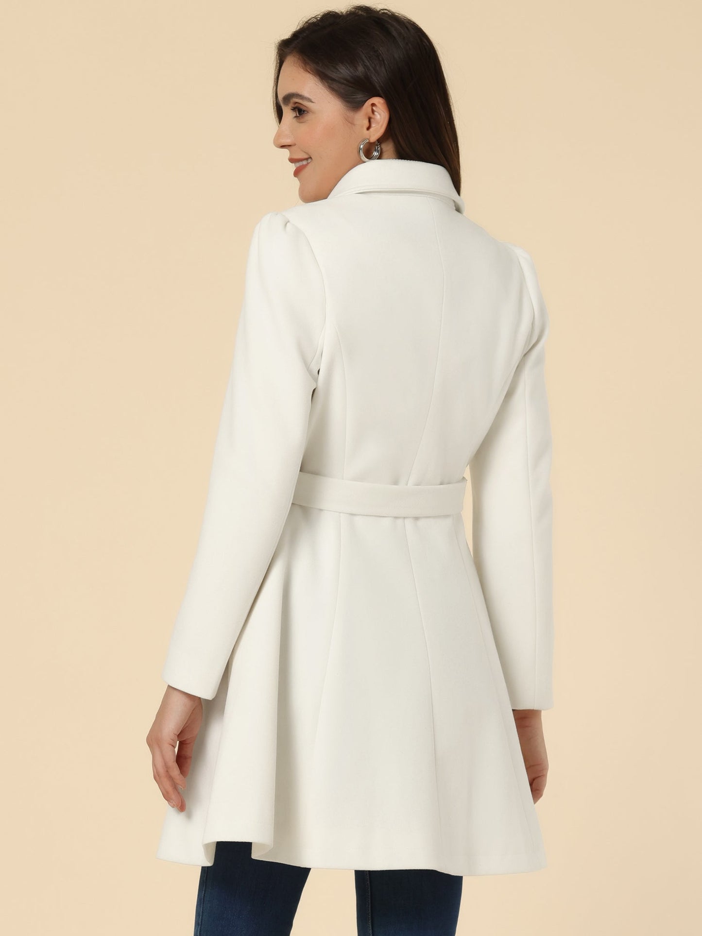 Chic Double-Breasted Trench Coat