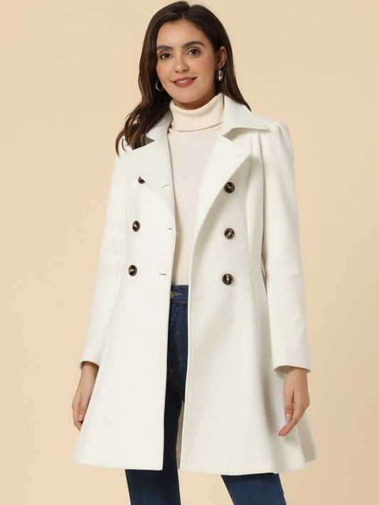 Chic Double-Breasted Trench Coat