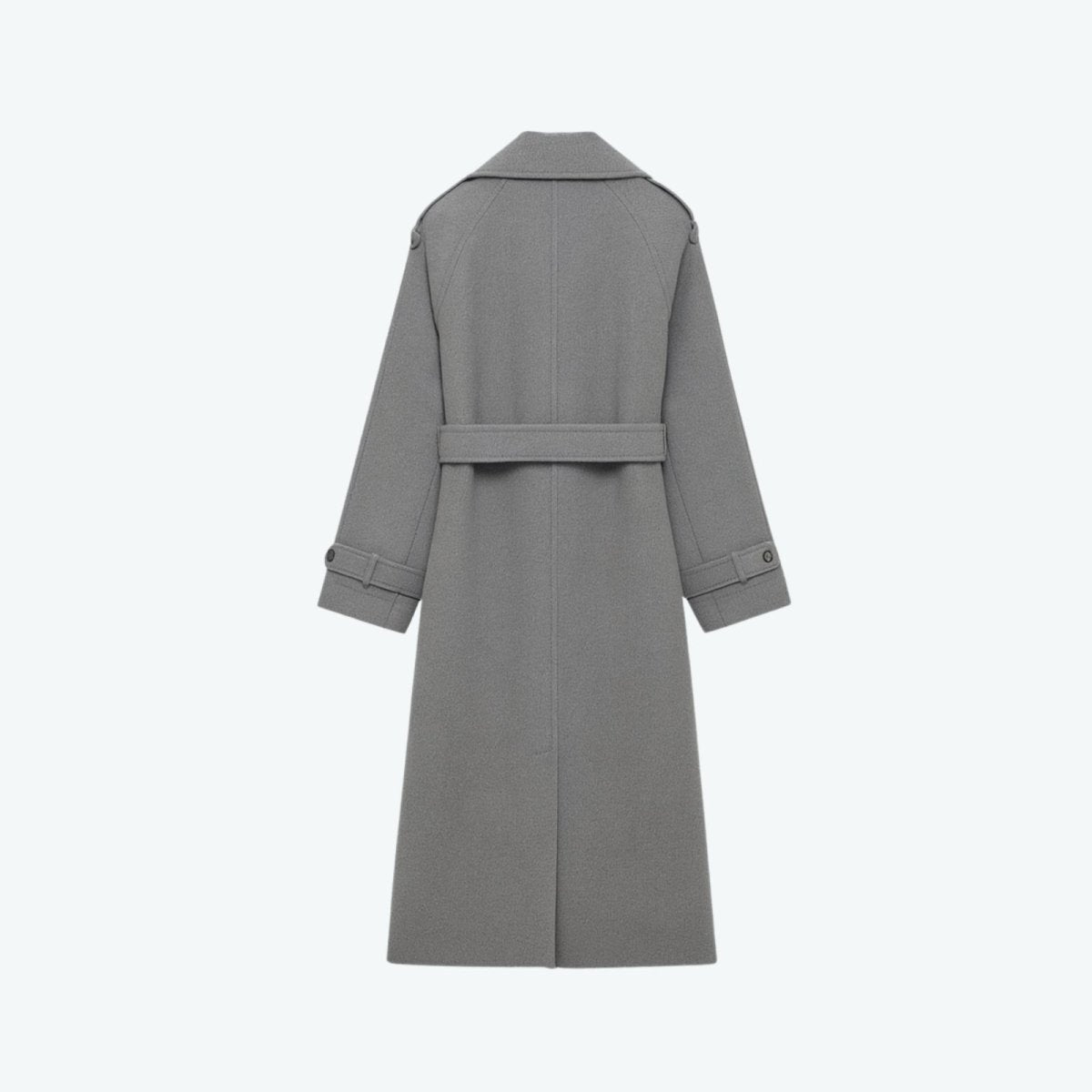 Elegant Double Breasted Trench